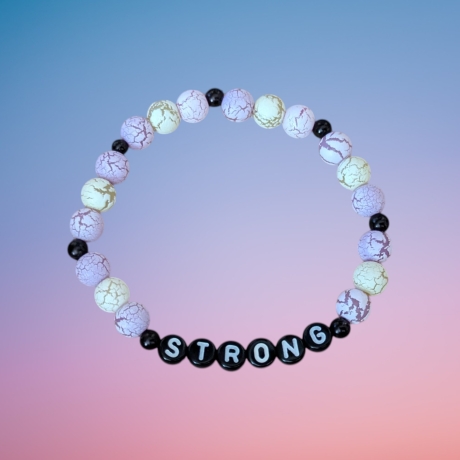 Perlenarmband STRONG