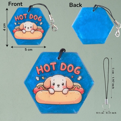 Anhänger Hot Dog