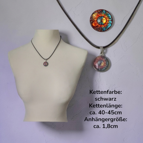 Schmuckset mit Motivstein