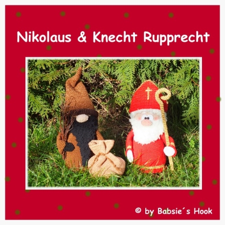 Häkelanleitung ♡ Nikolaus & Knecht Rupprecht♡ 
