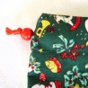 Nikolaussäckchen grün mit Weihnachtsmotiven von Hobbyhaus