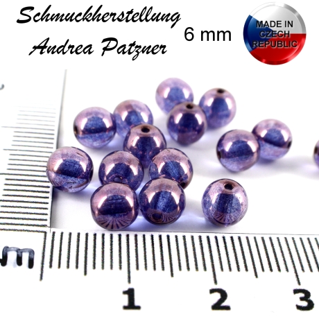 Perlen, Perle, böhmische Glasperlen 4/5/6/8 mm