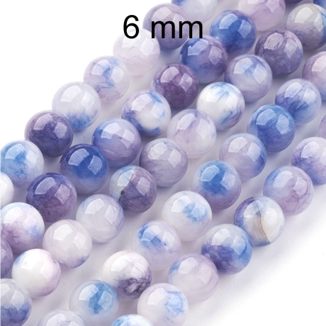 Perlen, Perle, persische Jade ca 6 mm