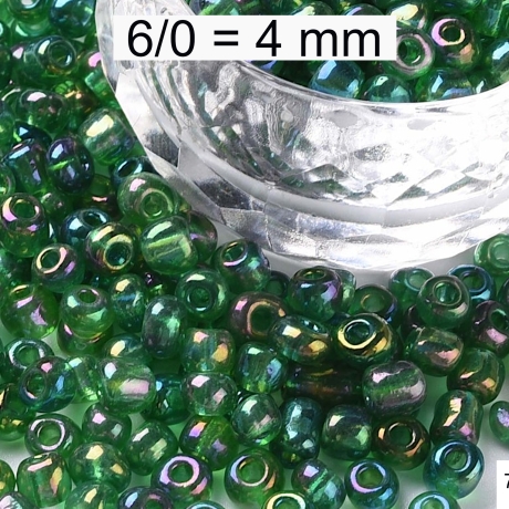 Rocailles - Perlen - ca. 4 mm - Glas