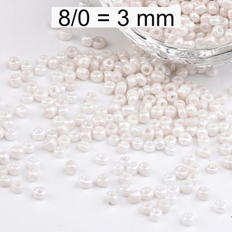 Rocailles - Perlen - ca. 3 mm - Glas