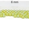 Perlen in Glaswachsoptik - ca. 6 mm - Acryl