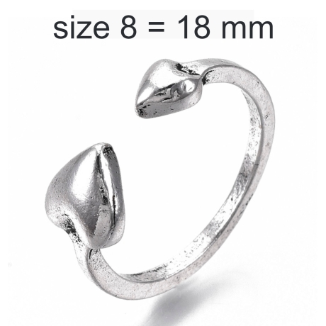 Ring - silber -  Metall