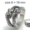 Ring - silber -  Metall