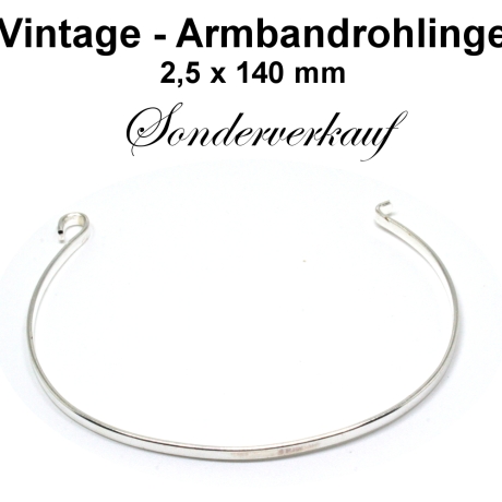 Vintage - Armbandrohlinge - ca. 2,5x140mm