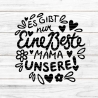 Beste Mama Plotterdatei SVG DXF FCM