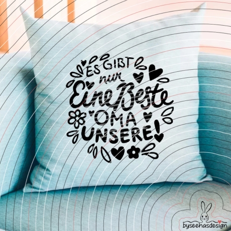 Beste Oma Plotterdatei SVG DXF