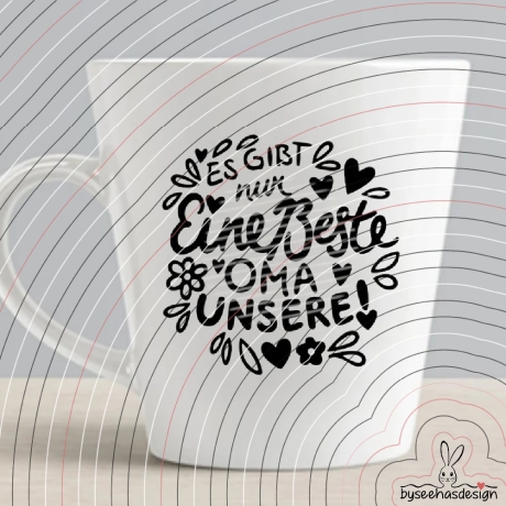 Beste Oma Plotterdatei SVG DXF