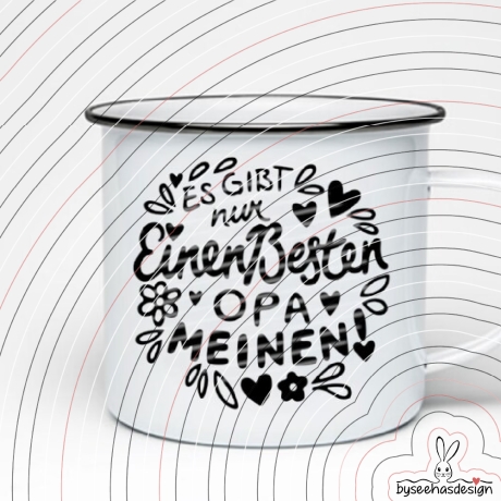 Bester Opa Plotterdatei SVG DXF 