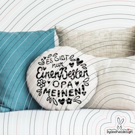 Bester Opa Plotterdatei SVG DXF 