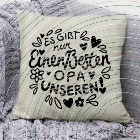 Bester Opa Plotterdatei SVG DXF 