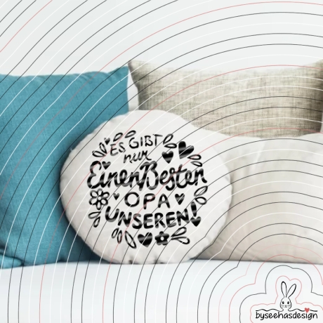 Bester Opa Plotterdatei SVG DXF 