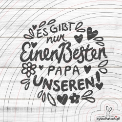 Bester Papa Plotterdatei SVG DXF 