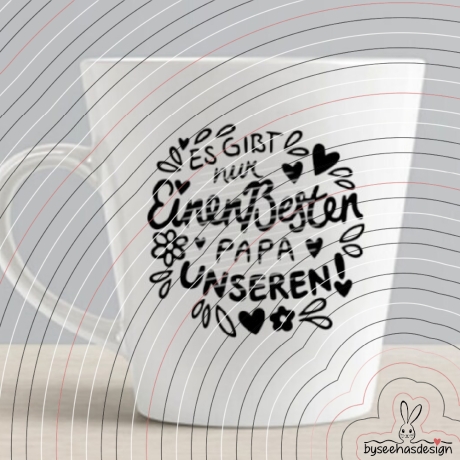 Bester Papa Plotterdatei SVG DXF 