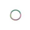 O-Ring 2 Stk. 20,25,30mm Regenbogen Rundring Metall