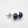Ohrstecker Onyx Schwarz  (O140)