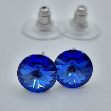 Ohrstecker Rivoli Blau Sapphire (O71)