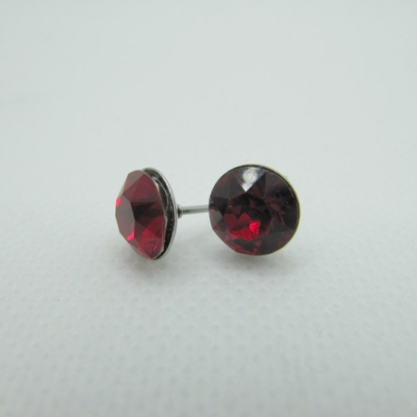 Ohrstecker Chaton Rot Siam (O71)