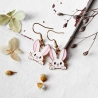 Hasen Ohrhänger | Süßer Ohrschmuck für Ostern & Geschenkidee