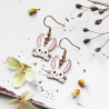 Hasen Ohrhänger | Süßer Ohrschmuck für Ostern & Geschenkidee