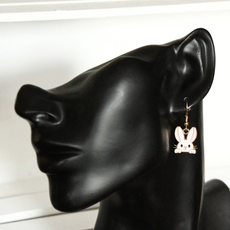 Hasen Ohrhänger | Süßer Ohrschmuck für Ostern & Geschenkidee