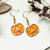 Ohrhänger Kürbis | Ohrschmuck für Halloween & Herbst Looks
