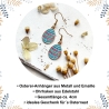Ohrhänger mit Ostereiern | Bunte Ohrringe für Ostern