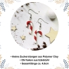 Zuckerstangen Ohrringe Weihnachten – Polymer Clay Ohrschmuck