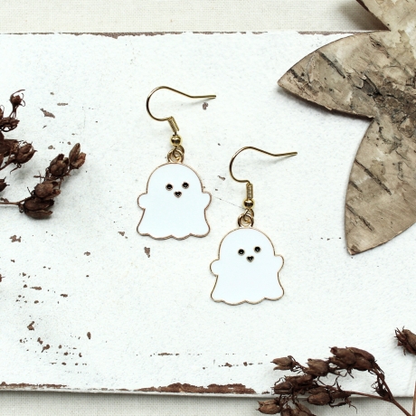 kleine Geister Ohrringe | Halloween Ohrschmuck