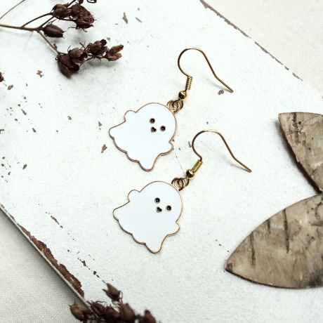 kleine Geister Ohrringe | Halloween Ohrschmuck