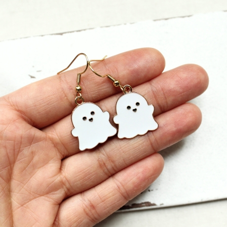 kleine Geister Ohrringe | Halloween Ohrschmuck