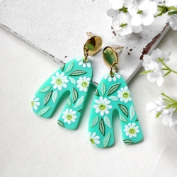 Margeriten • Ohrhänger | Ohrschmuck | Ohrringe | Blumen