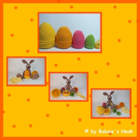 Häkelanleitung ♡ Olaf´s Osterüberraschung♡ 