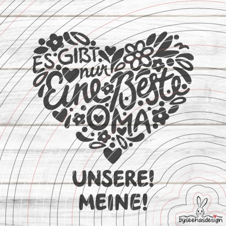 Omaherz Plotterdatei SVG DXF 