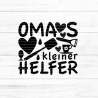 Omas kleiner Helfer Plotterdatei SVG DXF FCM