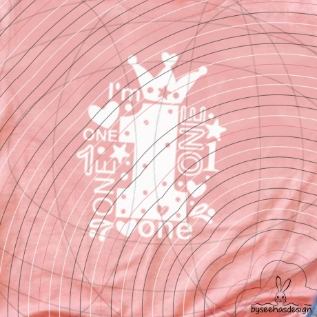 I'm one Plotterdatei SVG DXF 