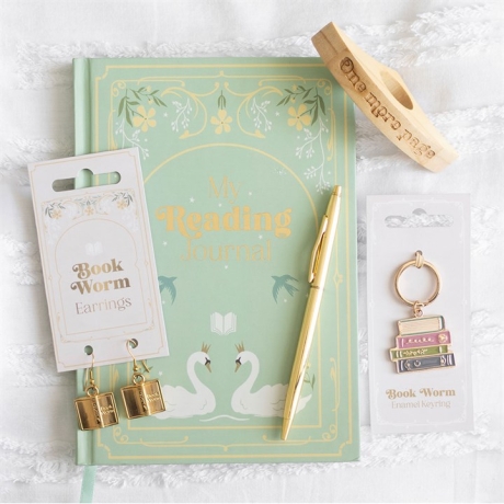 Holz Lesezeichen One more page graviert | Geschenk