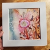 Original - Aquarell Frühlingsmond