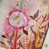 Original - Aquarell Frühlingsmond