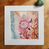 Original - Aquarell Frühlingsmond