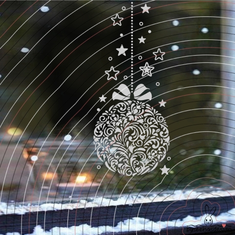 Ornament Kugel Plotterdatei SVG DXF 