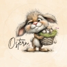 Individuelle Tortenaufleger – Fondantpapier - Ostern Hasen Gans