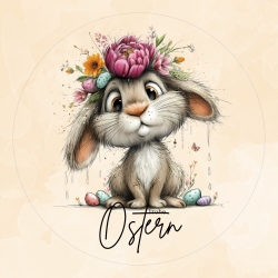 Individuelle Tortendeko/-aufleger – Esspapier - Ostern Hasen Gans