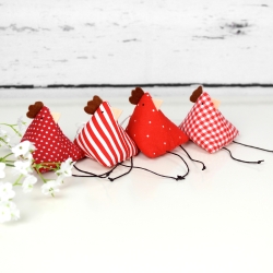Hühner zum Aufhängen ~ 4er Set | Ostern | Frühling