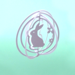 Osterhase im Ei Plotterdatei SVG DXF FCM Osterhase im Ei Plotterdatei SVG DXF FCM