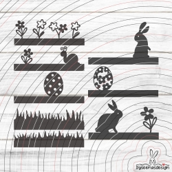 Osterhasen Plotterdatei SVG DXF